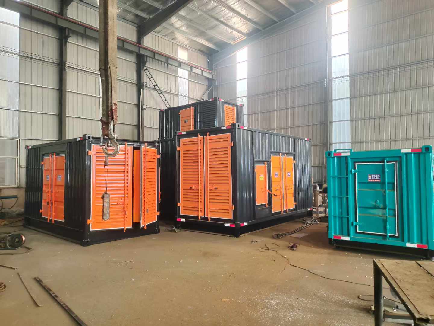 石峰500kw柴油发电机组可以带动多少功率设备?
